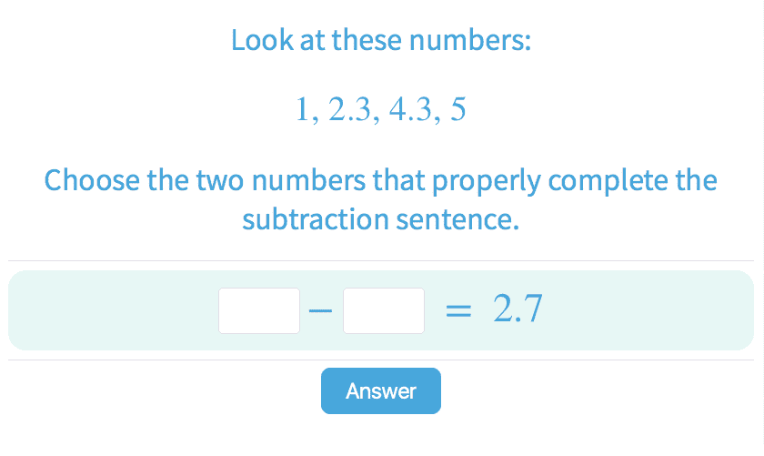 Grade 4 - Practice with Math Games