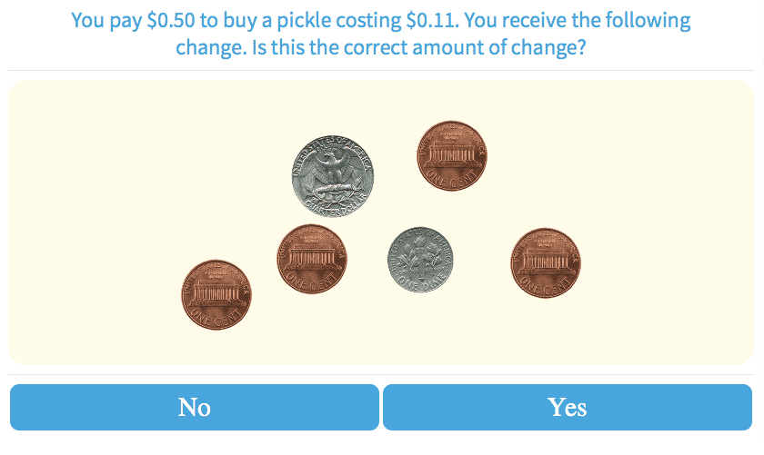 Money Practice with Math Games